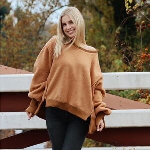 Free People We The Free Cozy Camden Sweatshirt Size XS